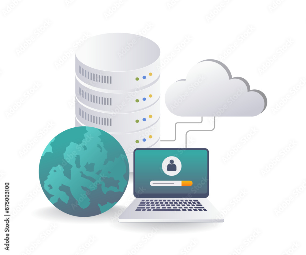 Aufkleber strategies for cloud server network administration