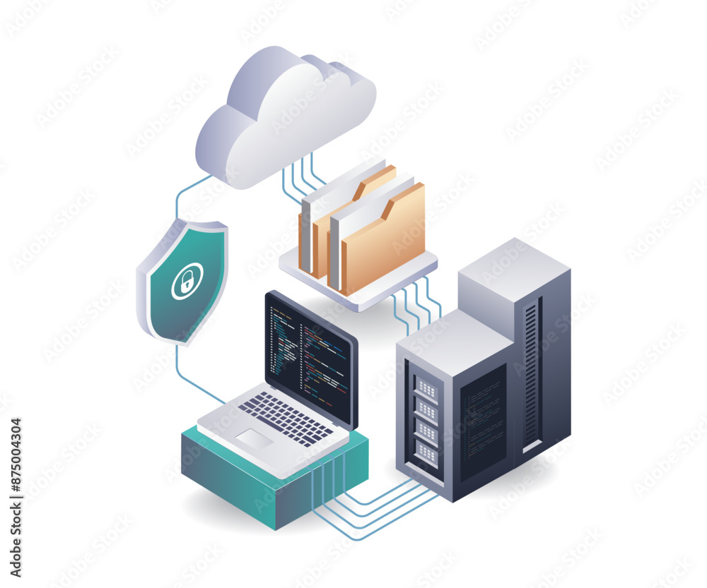 Aufkleber Programming for Data Security in Cloud Servers