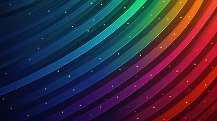 Vibrant abstract color matrix with futuristic, encrypted, and mysterious vibe.