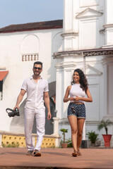 Obraz premium couple on holiday