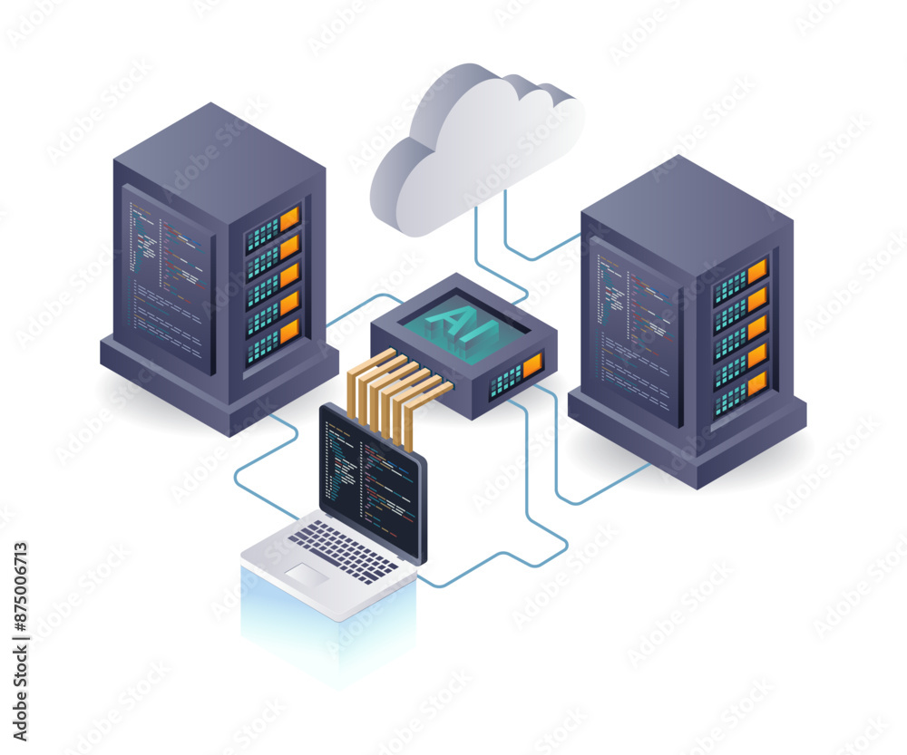 Poster Implementing AI Technology for Enhanced Cloud Server Security