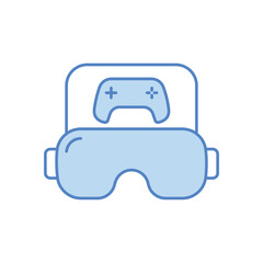 Vr Game vector icon