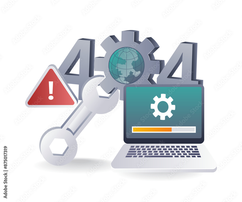 Poster Dealing with Error 404 on Your Computer