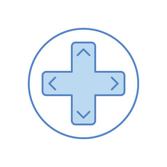 Arrow Button vector icon