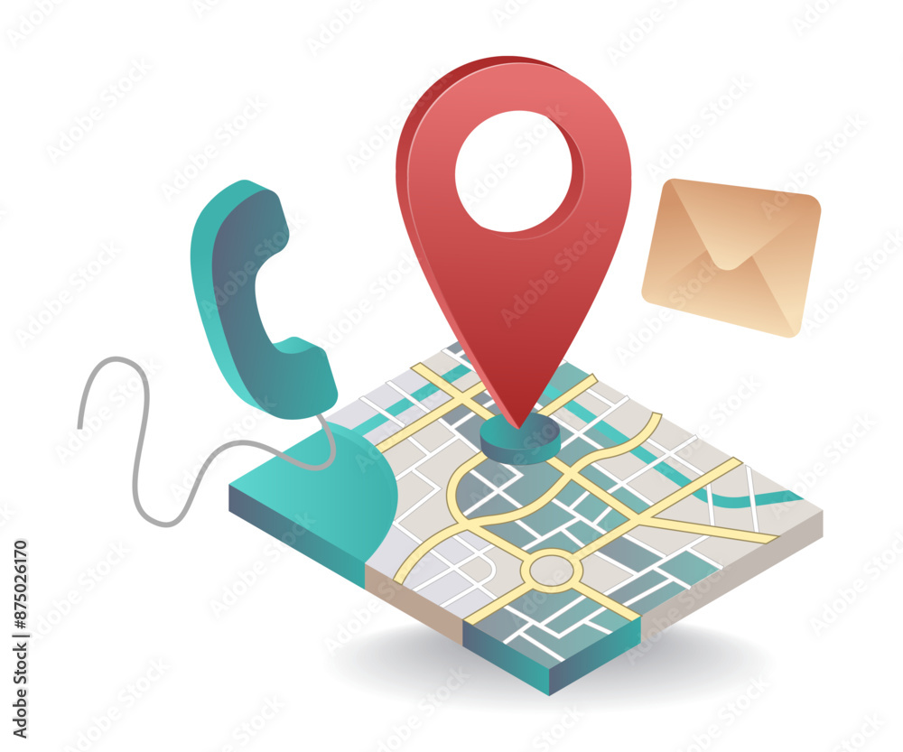Poster Communication Features in Location Based Mapping Applications