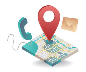 Communication Features in Location Based Mapping Applications