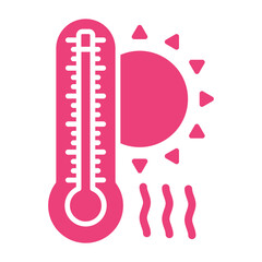 Hot temperature Icon