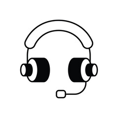 headphone vector icon