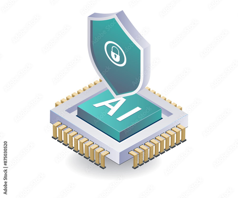 Aufkleber artificial intelligence technology systems security