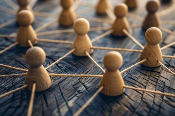Obraz premium Emphasizing Interpersonal Relationships and Teamwork in Business Life, Highlighting the Importance of Collaboration and Communication for Success in a Corporate Environment