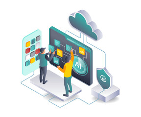 Artificial Intelligence Cloud Server Networks