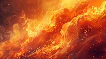Fire wallpaper with experimental video art influences, gritty and intense close-up, ultra-high definition, illustration background