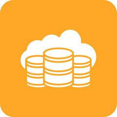 Cloud database Icon