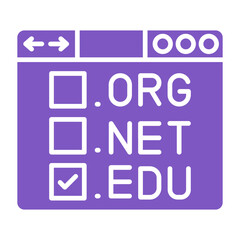 Domain registration Icon