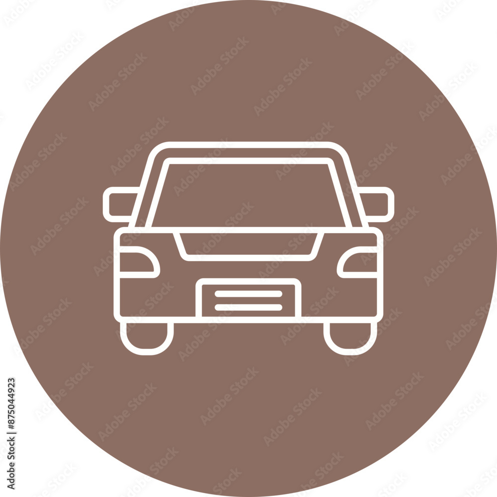 Canvas Prints car icon