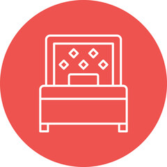 Single bed Icon