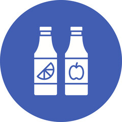 Juice bottles Icon