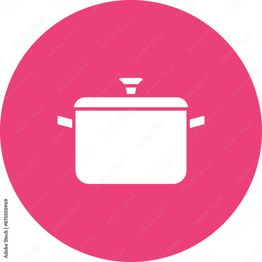 Sticker casserole icon