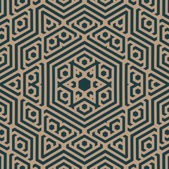 Geometric Abstract Seamless Pattern Background