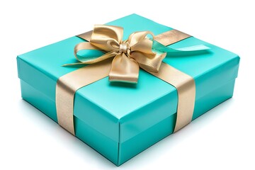 Obraz premium gift box isolated on white