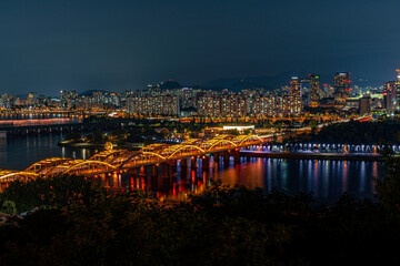 Fototapeta premium 서울의 야경의12