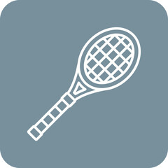 Tennis Racket Icon