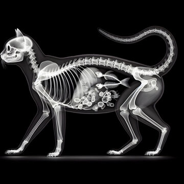 recommend clip art: cat x-ray