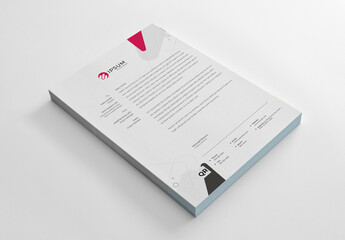 Corporate Clean Letterhead Template