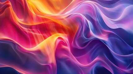 Obraz premium Abstract Vibrant Background for Trendy Health Business Website Template