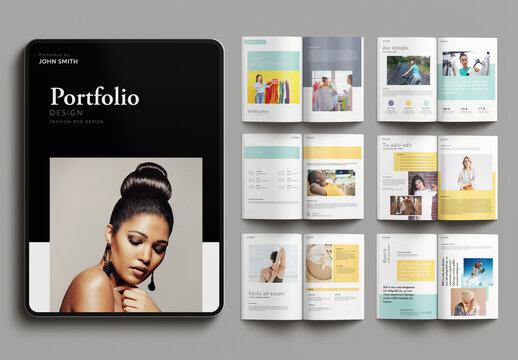 Fashion Portfolio Design Template