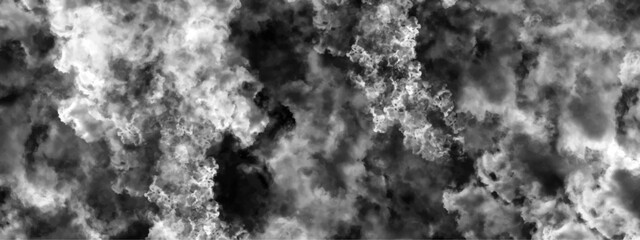 Abstract Scary White and black horror background. Marbled white painted powder explosion. Defocused Lights and Dust Particles. Aqua painted texture grungy design.