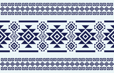 Ethnic Geometric Design.Ethnic Pattern in tribal, folk embroidery abstract art colorful. ornament print. Ethnic Geometric Design for wallpaper,carpet, clothing, fashion, fabric.