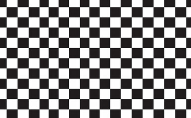 Black and white checkered pattern background presentation design
