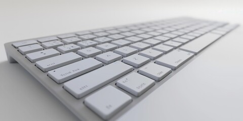 keyboard of a computer