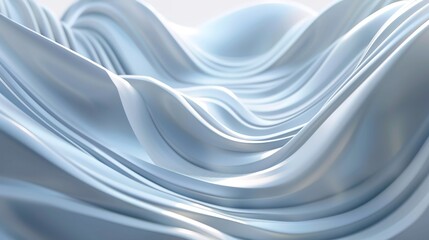 Obraz premium Abstract 3d rendering of twisted lines. Modern background design, illustration of a futuristic shape