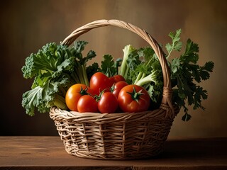 basket of vegetables