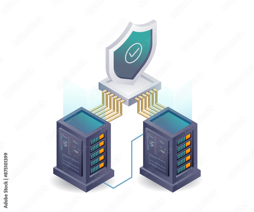 Aufkleber system for checking security of big data servers