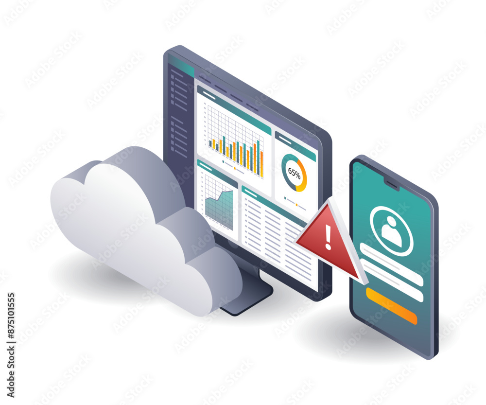 Poster Warning Analysis of cloud server data system