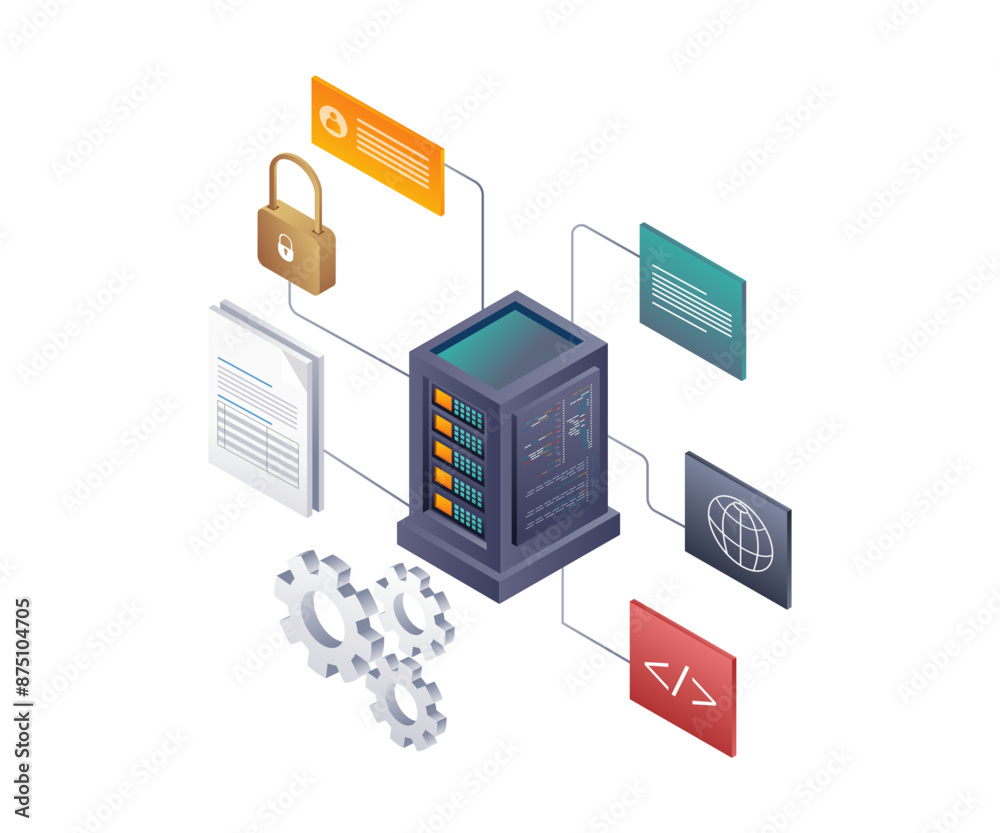 Poster Security and Evolution of Data Server Networks