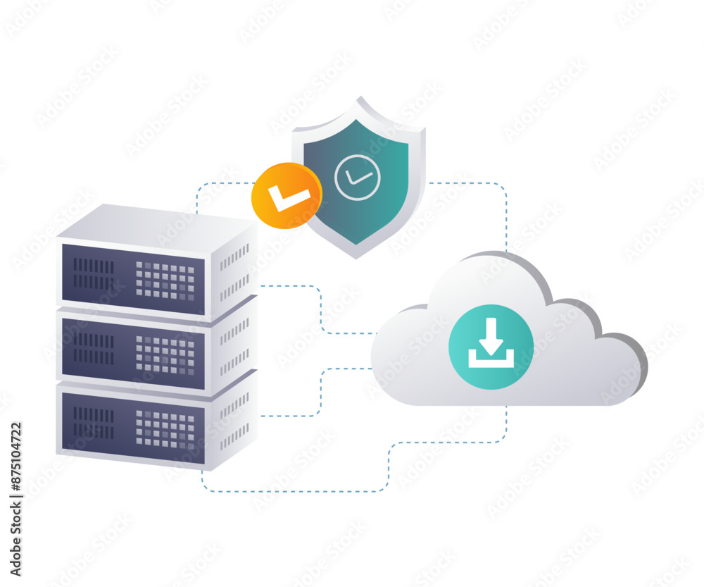 Aufkleber securing sensitive transactions on cloud servers