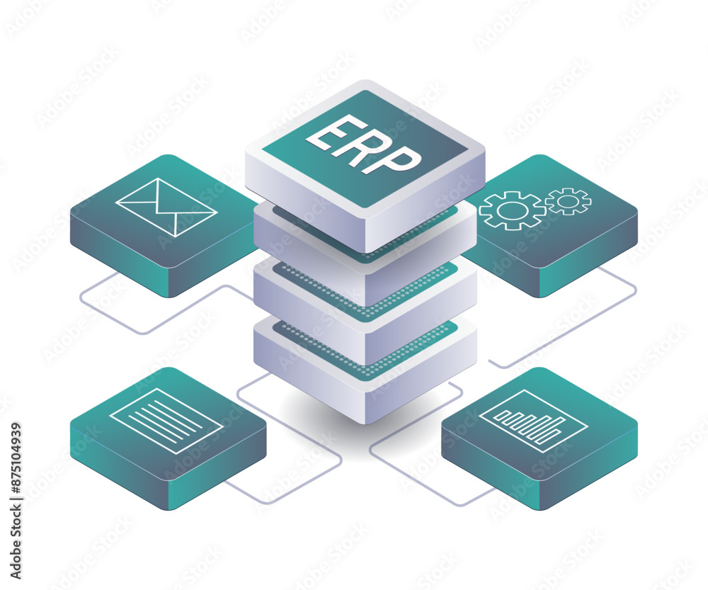 Poster Strategic Growth of ERP Database Server Networks in Business