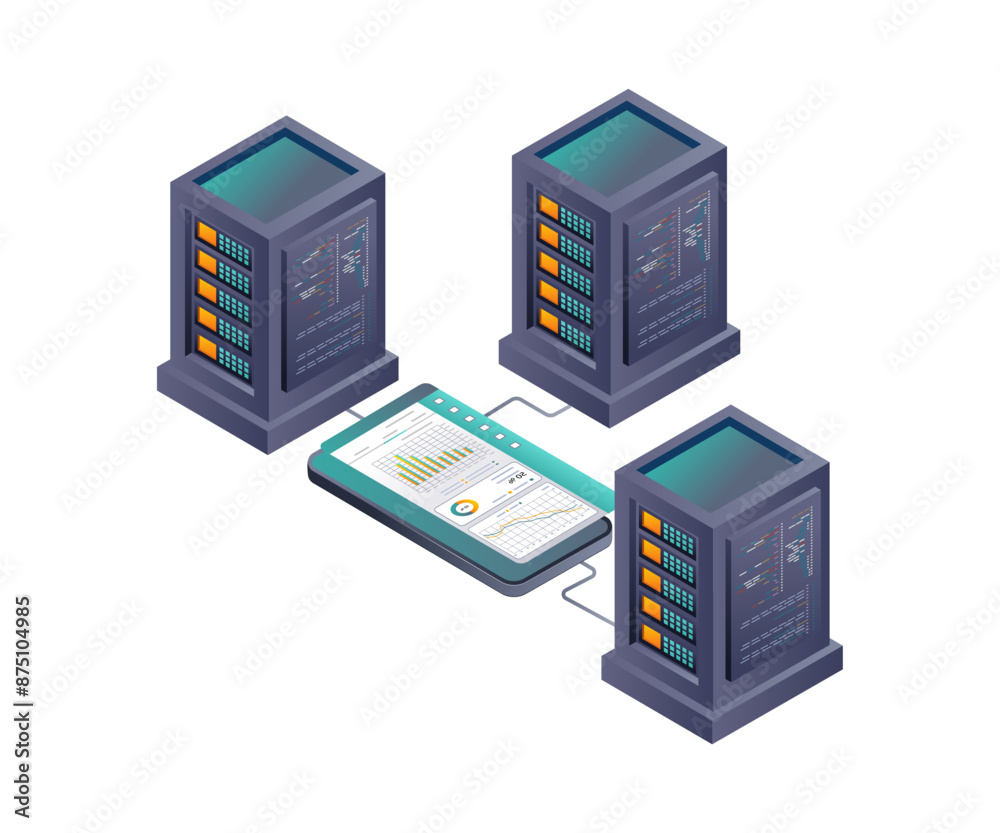 Poster Smartphone Data Analysis in Server Technology