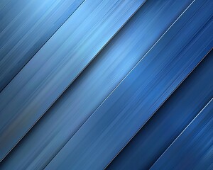 Obraz premium Abstract blue metallic background with diagonal lines and an industrial texture, ideal for modern wallpapers.