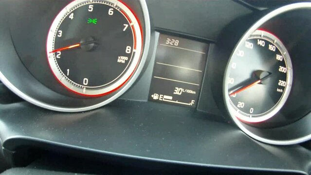 Hard acceleration of a budget stick shift vehicle