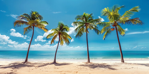 palm tree on the beach