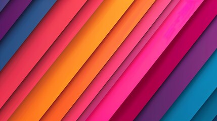 Obraz premium Minimalist and sophisticated illustration featuring sleek, structured patterns, detailed geometric shapes, and vibrant gradients; perfect for elegant, polished, and professional projects.