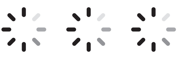 Loading Icon Isolated on white Background
