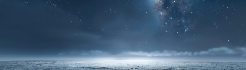 Naklejka premium A dark sky with a large cloud in the background