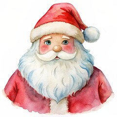 santa claus isolated on white