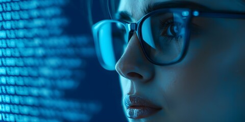 Advanced technology creates fake news through deep learning in modern internet. Concept Artificial Intelligence, Deep Learning, Fake News, Ethics, Technology